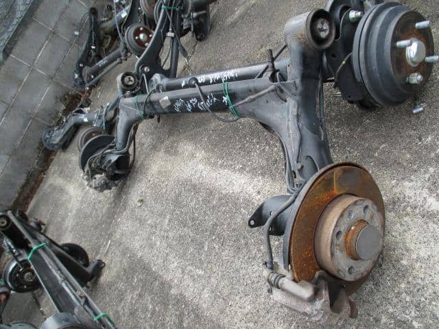 Used]Rear Axle Beam Assembly VOLKSWAGEN Polo 2001 GF-6NAHW