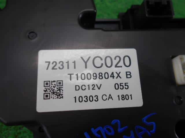 yea専用 Used]A/C Control Panel SUBARU Exiga 2011 DBA-YA5 - BE FORWARD Auto