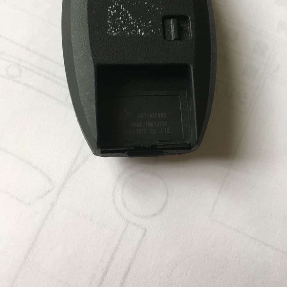 [Used]Nissan intellectuals key 007-AA0082 two button intelligent key ...