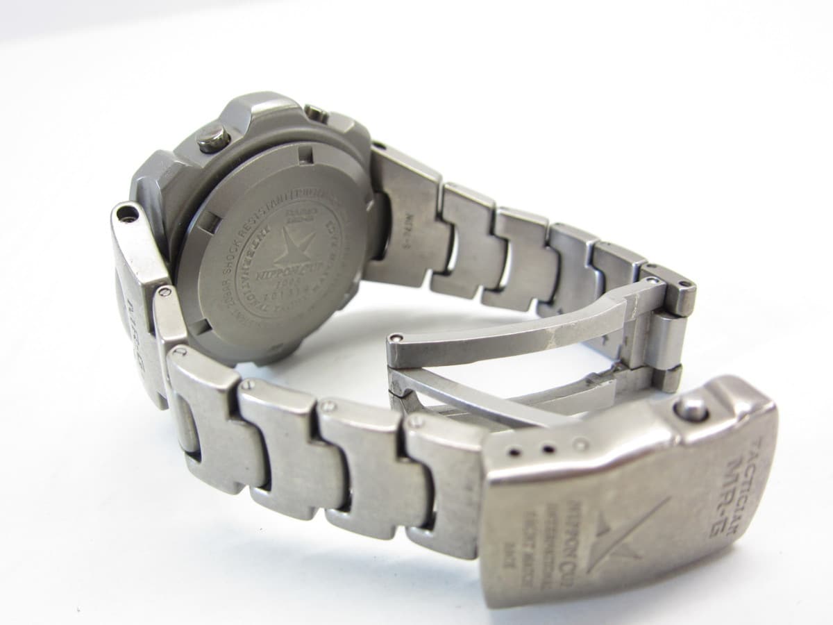 Used]CASIO CASIO G-SHOCK MR-G TACTICIAN MRG-1001T-2 official model 