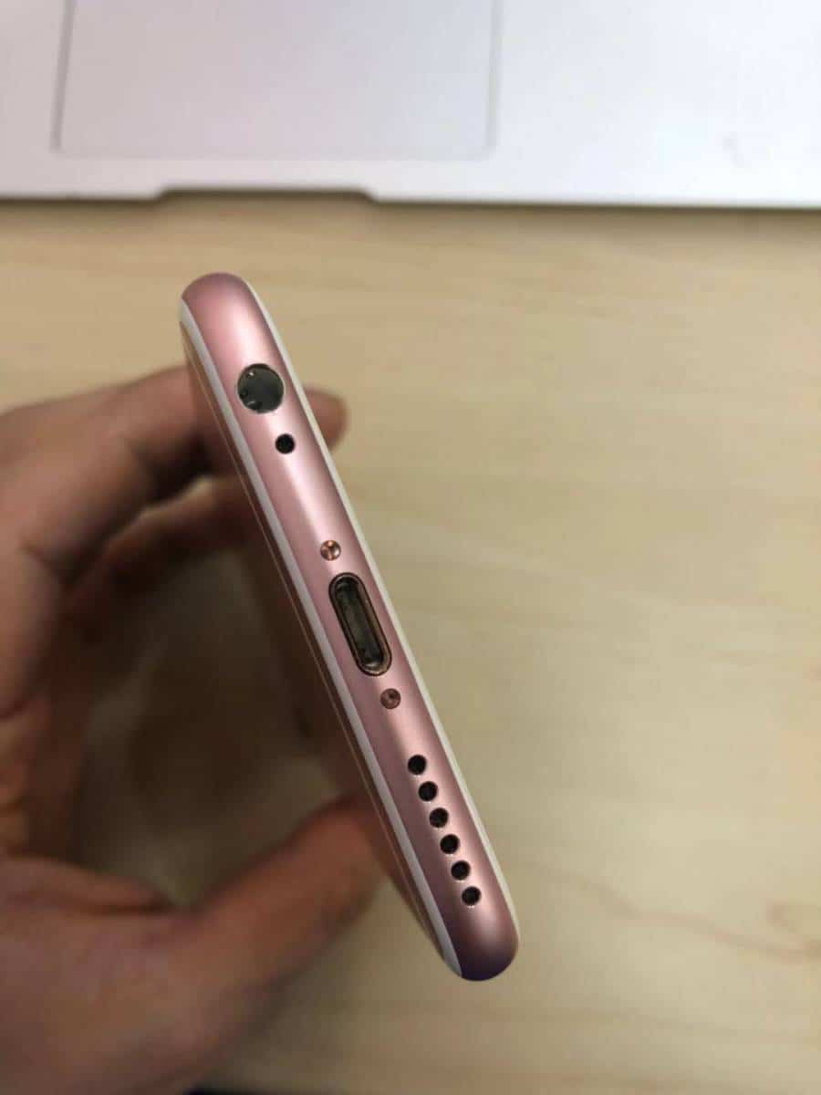Used]The docomo iPhone6s Rose gold 64GB SIM lock cancellation SIM