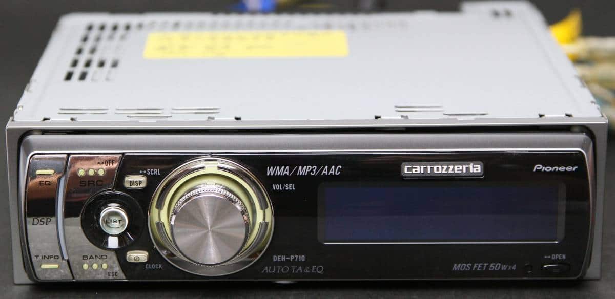 Used]Carrozzeria DEH-P710 MP3/WMA/WAV/AAC/SFC kanji indication