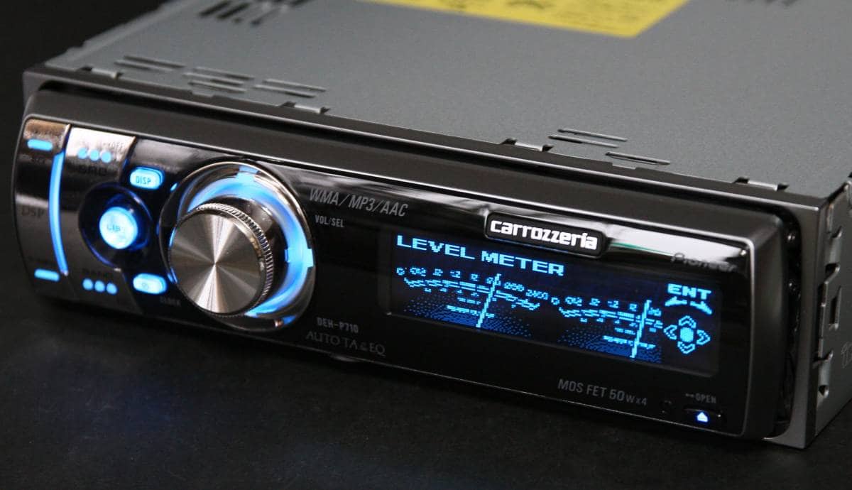 Used]Carrozzeria DEH-P710 MP3/WMA/WAV/AAC/SFC kanji indication