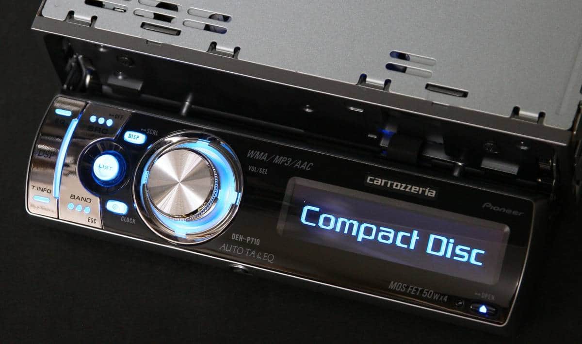 Used]Carrozzeria DEH-P710 MP3/WMA/WAV/AAC/SFC kanji indication
