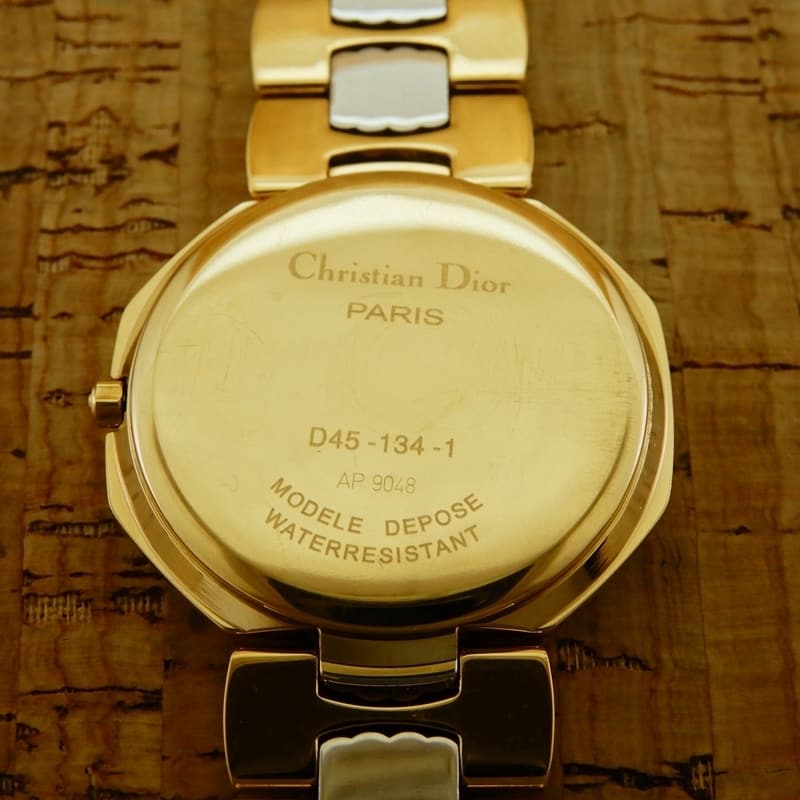 Used]ChristianDior Ref.D45-134-1 GP QZ/ Christian Dior