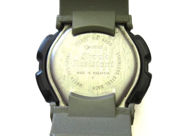 Used]CASIO G-SHOCK CASIO G-SHOCK watch DW-9000 Shock Resistant operation  product black BE FORWARD Store