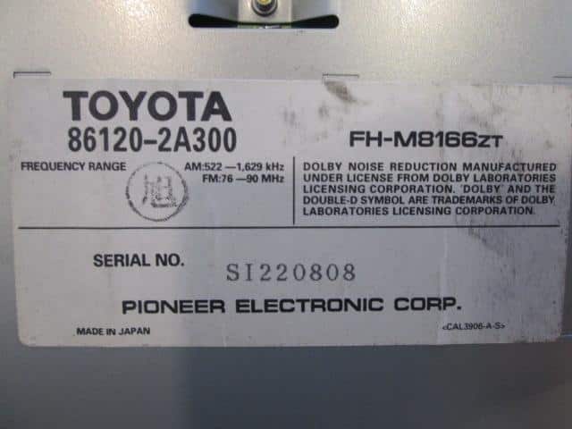 Used]Mark II JZX100 CD/MD player [10523507] - BE FORWARD