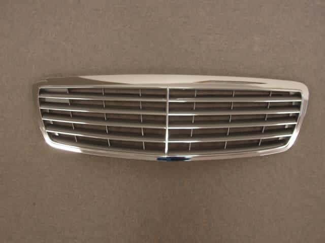 Used]Benz W211 E Class 211061 Front Grill [9351232] - BE FORWARD Auto Parts