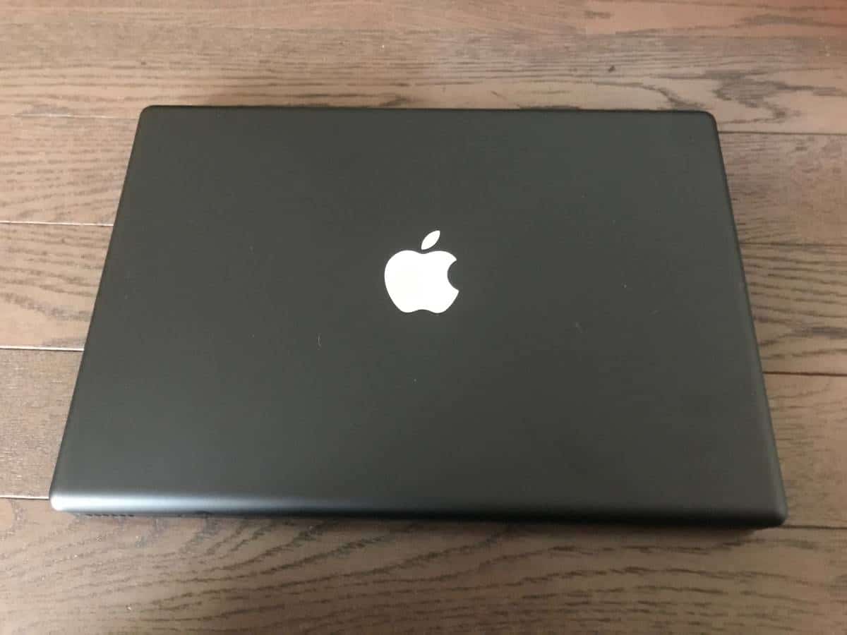 Used]MacBook 2006 (MA472J/A) / black black / 1.5GBRAM / 120GBHDD