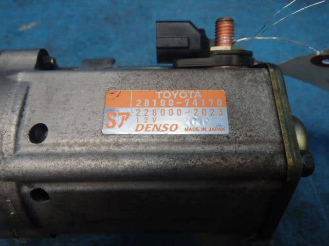 Used]Starter TOYOTA Townace Noah 1998 GF-SR40G 2810074170 - BE