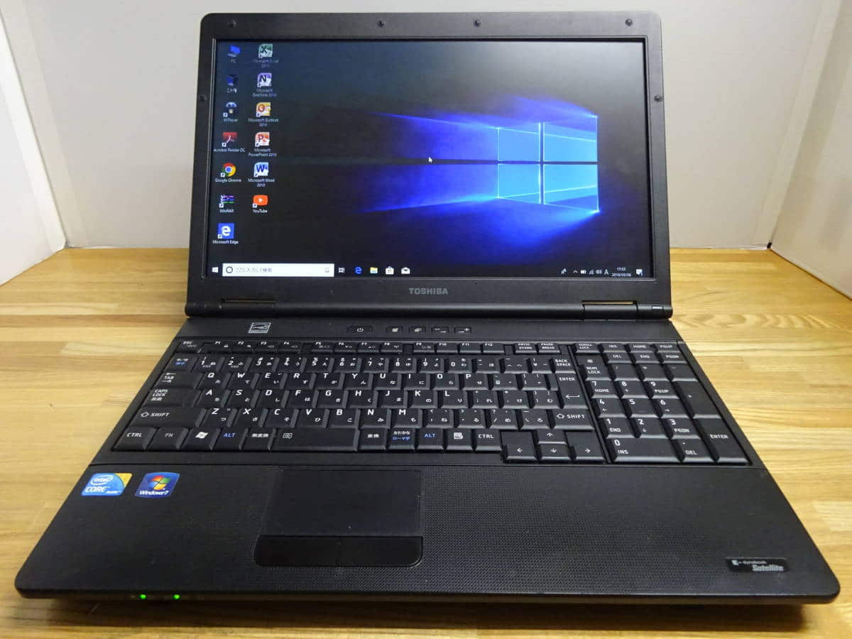 Used]The TOSHIBA dynabook Satelite B550/B Windows10 i5 480M 2 core