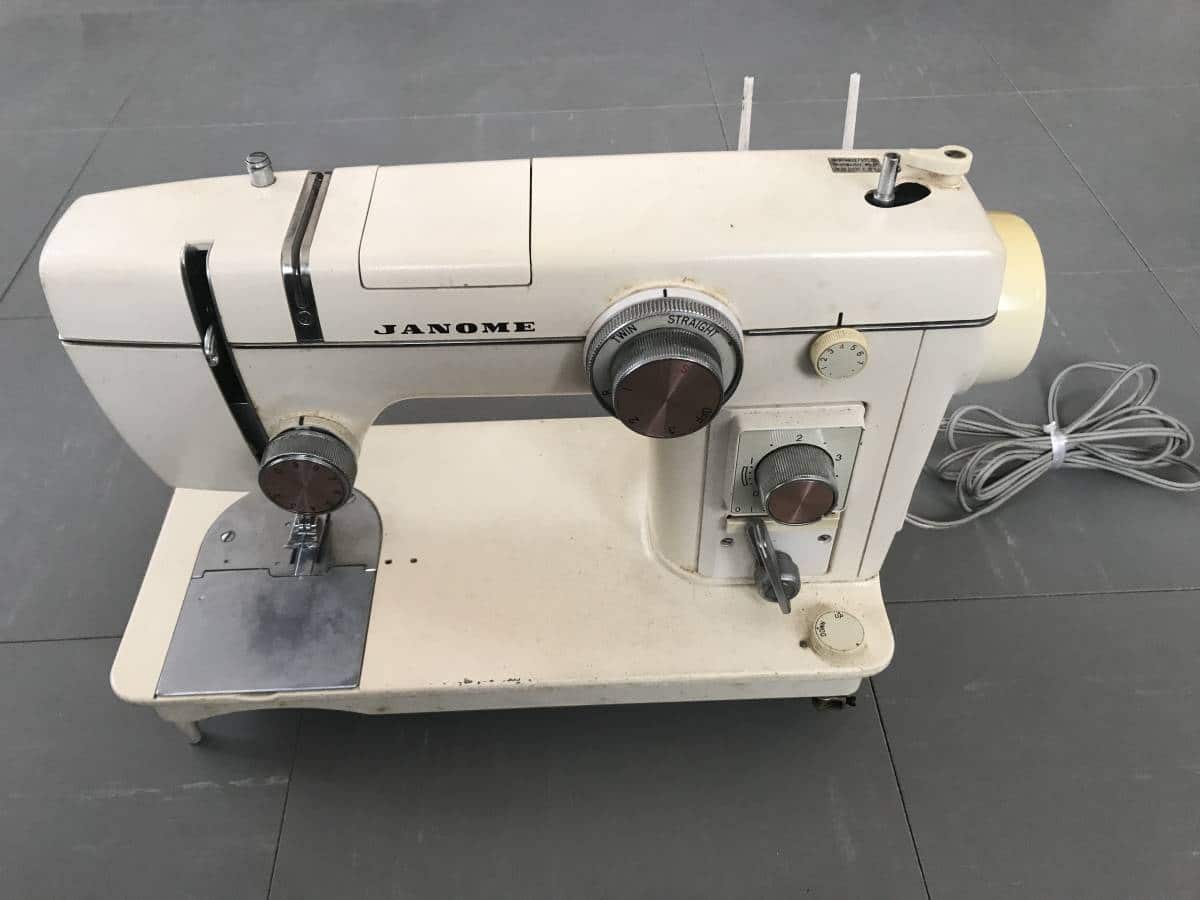 Used]Only as for JANOME Janome sewing machine 802 , it is Tested 