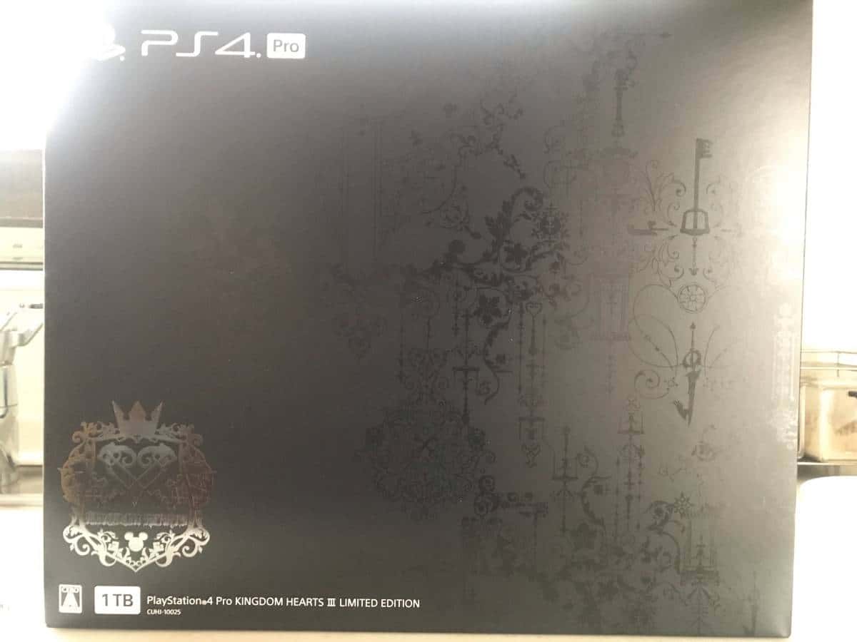 New Playstation4 Pro Kingdom Hearts Iii Limited Edition Be Forward Store