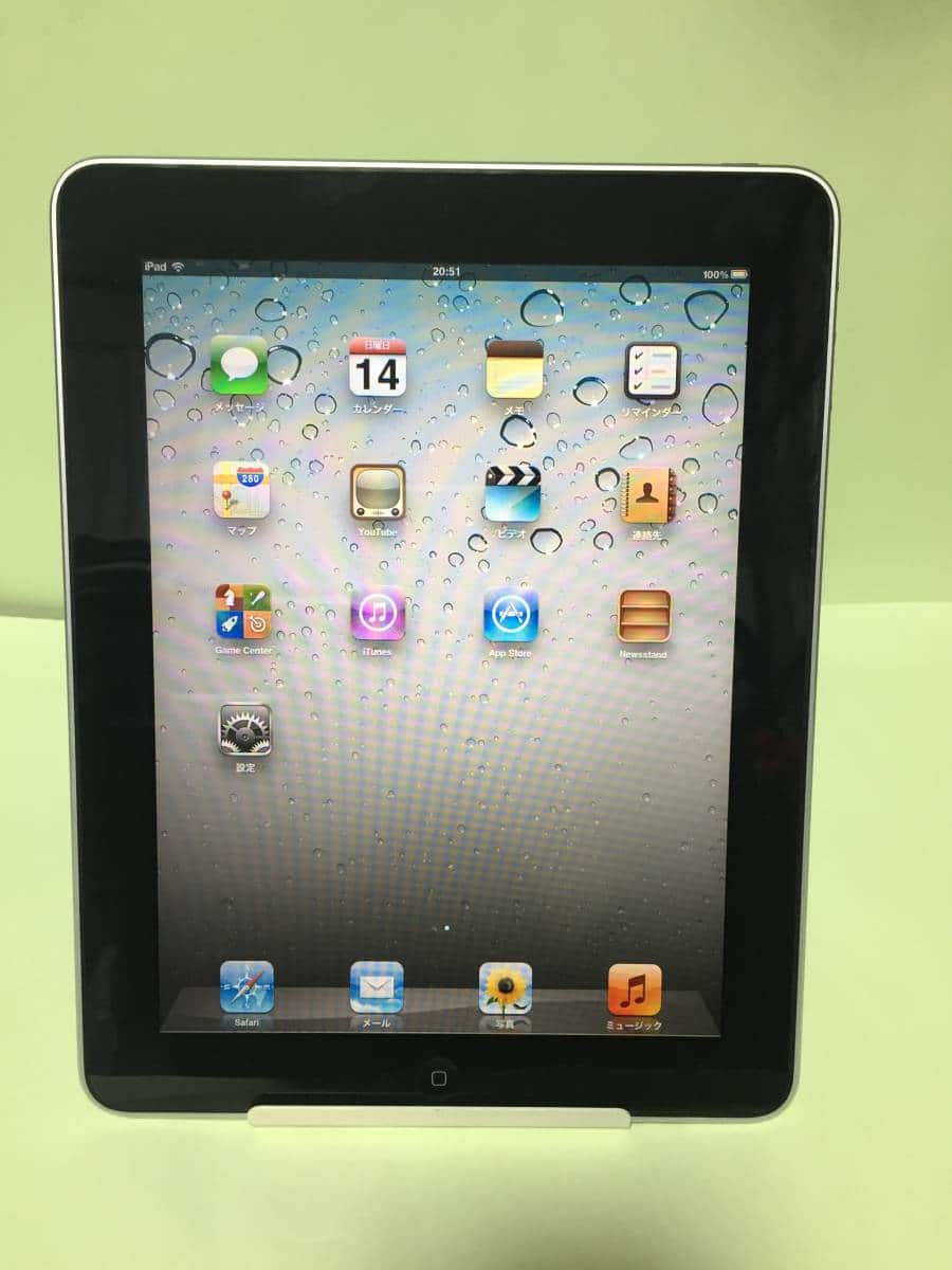 [Used]Apple iPad A1219 MB294J first generation large-capacity 64GB Wi-Fi  model Tested - BE FORWARD Store
