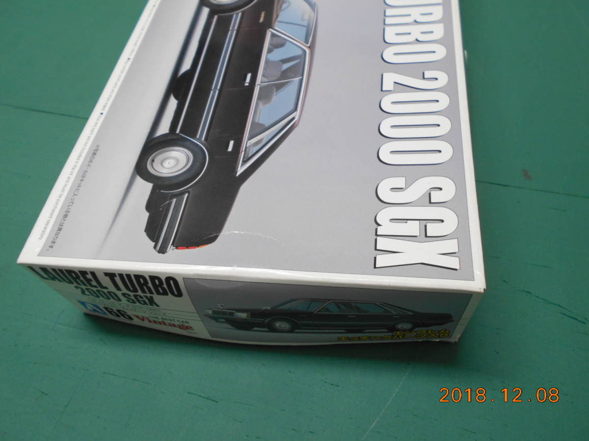 Used]Rare Aoshima 1/24 66 best car vintage series LAUREL