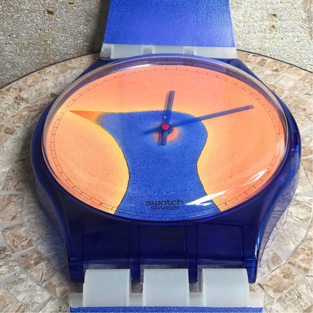 New]MAXI Swatch FOLON Early 1990 Art Watch 2.1m MGZ 001 - BE 