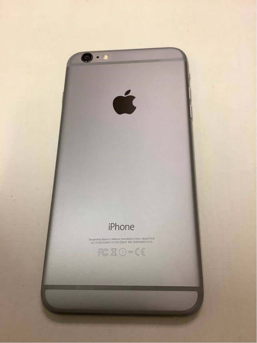 Used]Genuine SIM-free product iPhone6 Plus 16GB space gray of the