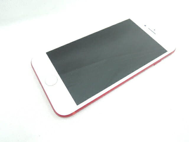 Used]au eyu Apple iPhone 7 128GB MPRX2J/A red used goods beauty
