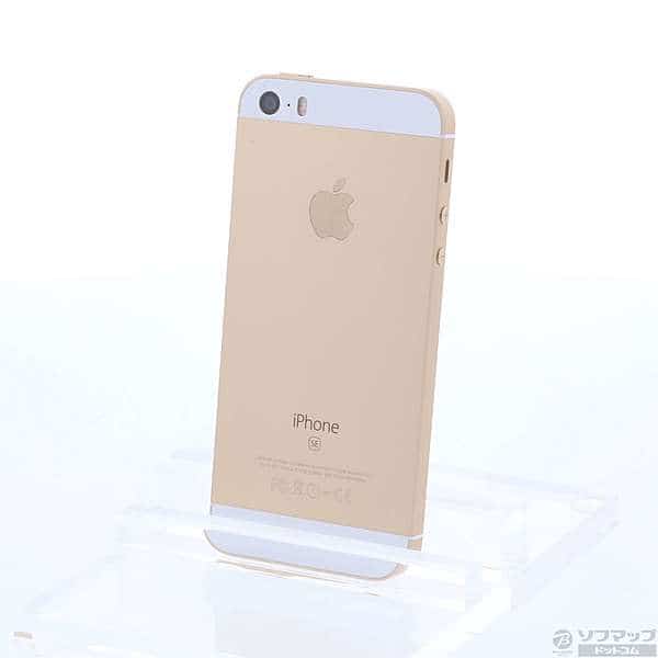 【未使用級】iPhone SE 32GB MP842J/A ゴールド Used] Apple iPhone SE 32GB gold MP842J/A SIM-free [291-ud] - BE
