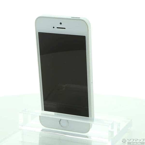 Used] Apple iPhone SE 32GB silver MP832J/A UQ mobile lock 