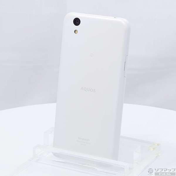 Used] SHARP (sharp) AQUOS sense lite 32GB white SH-M05 SIM