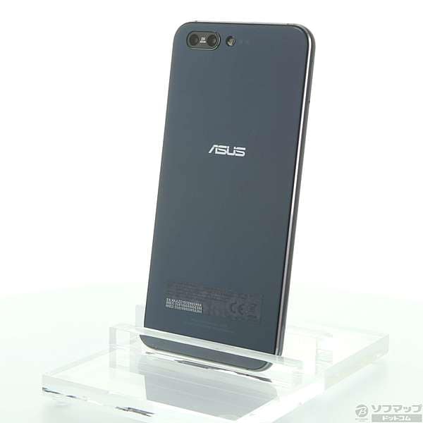 スマートフォン本体 ZenFone 4 Pro Pure Black 128 GB SIMフリー