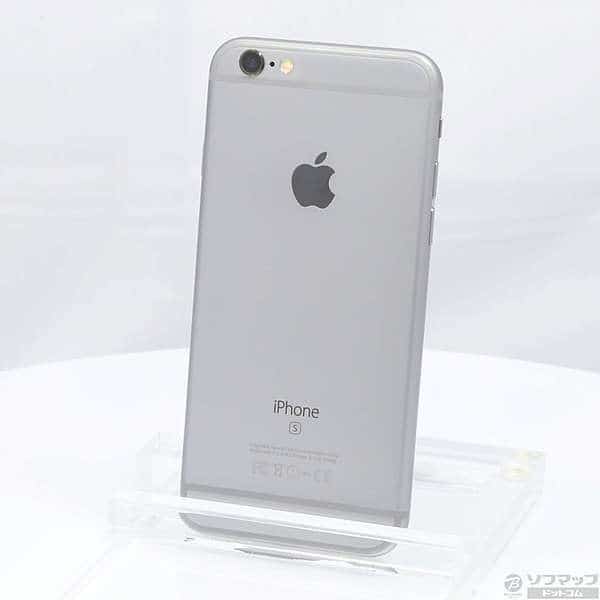 Used] Apple iPhone6s 128GB space gray MKQT2J/A SIM-free [291-ud 