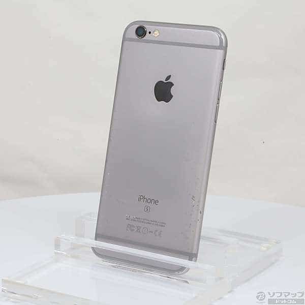 SoftBank Apple iPhone 6s MKQN2J/A 64GB スペースグレイ 利用制限〇