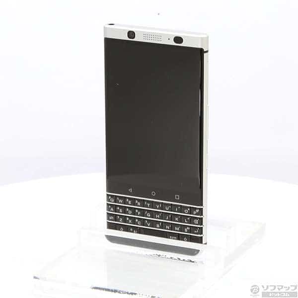 Blackberry KEYone SIMフリー (シルバー) Used] BlackBerry KEYone 32GB silver BBB1006 SIM-free - BE FORWARD