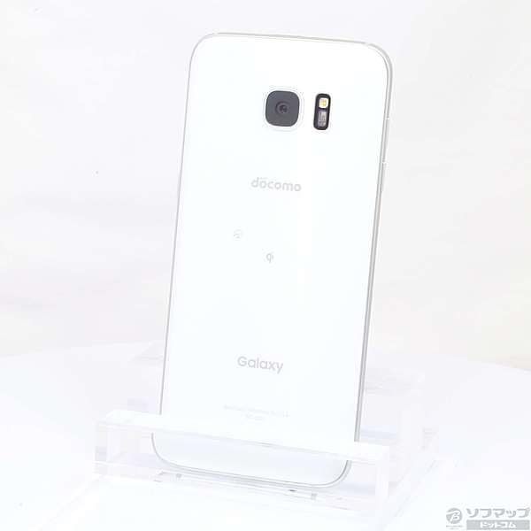 Used] SAMSUNG GALAXY S7 edge 32GB white pearl SC-02H SIM-free - BE