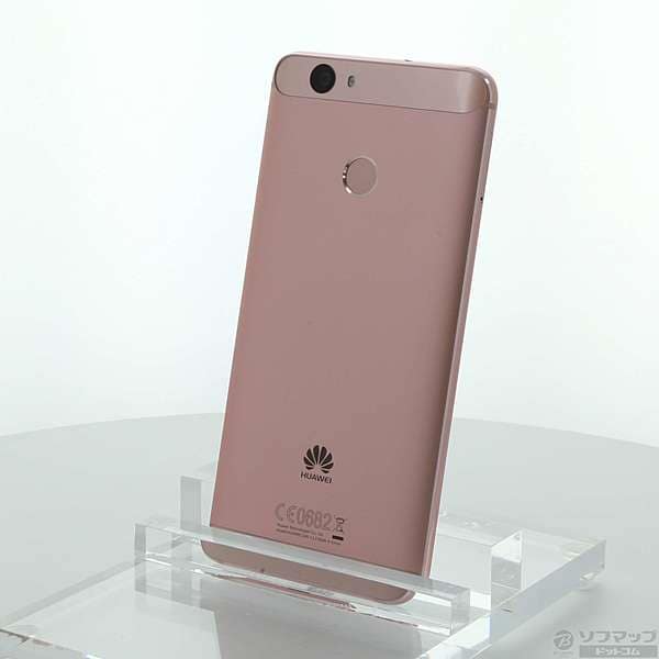 Used]HUAWEI nova 32GB Rose gold NOVA-ROSE GOLD SIM-free [291-ud