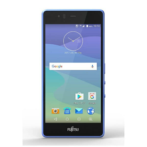 富士通 - FUJITSU M04 DENIM BLUE Used]FUJITSU [display] ARROWS M04 16GB Denim Blue FARM06313