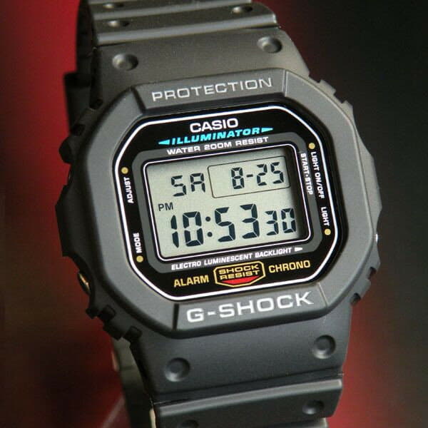 New]CASIO G-SHOCK Men's Casual Digital Watch Black Waterproof/5600