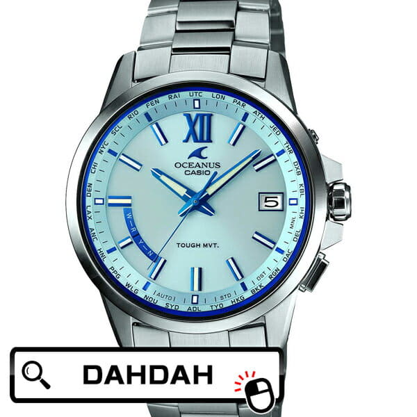 casio oceanus blue