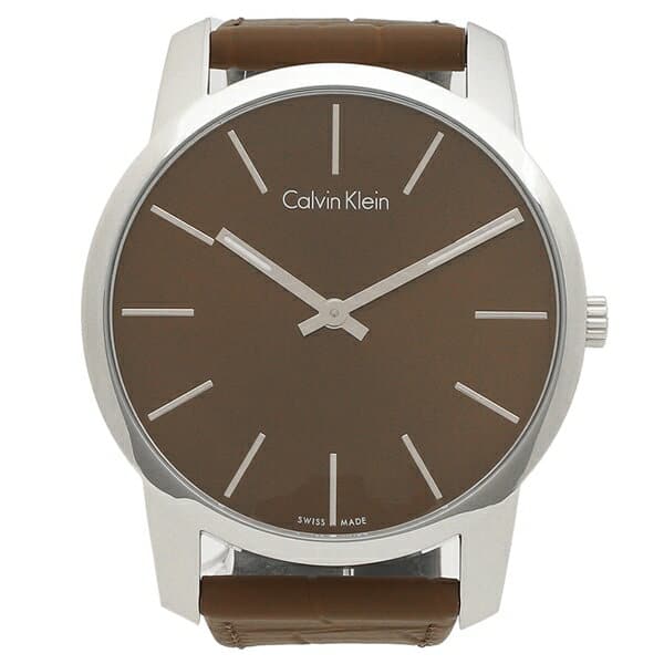 New]Calvin Klein watch men CALVIN KLEIN K2G211.GK dark brown brown - BE  FORWARD Store