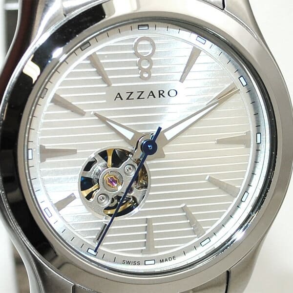 [New]AZARRO (azaro) watch AZ2260.16SM.000 Coastline Open View Silver ...