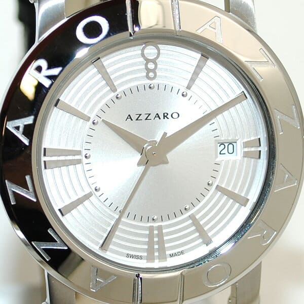 [New]AZARRO (azaro) watch AZ3460.12SB.000 Heritage Silver/Black silver ...