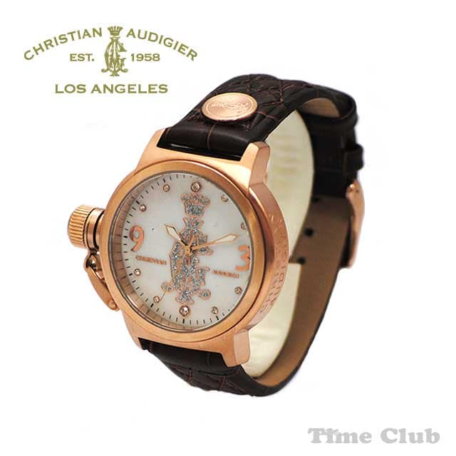 New Christian Audigier Christian Aude Jeh clock watch INT 337 BE FORWARD Store