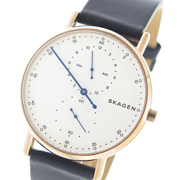 New Scar gene SKAGEN signature SIGNATUR quartz unisex watch SKW6390 white white with a band adjuster BE FORWARD Store