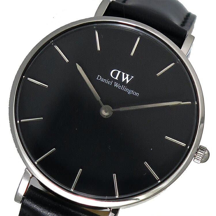 New Daniel Wellington DANIEL WELLINGTON watch Lady s DW00100180 Classic Pettitte 32MM SHEFFIELD quartz black with a band adjuster BE FORWARD Store