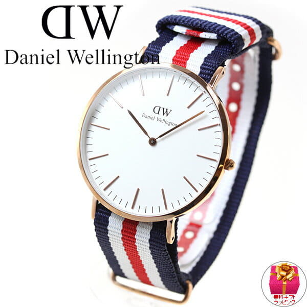 New]Daniel Wellington DANIEL WELLINGTON watch men/Lady's Classic CLASSIC Canterbury/Rose 40mm (DW00100002) - BE FORWARD Store