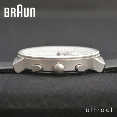 New] BRAUN Men's Watch BNH0035WHBKG color white/black chronograph