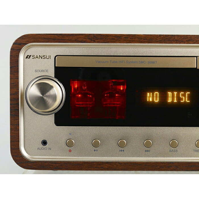 New]SANSUI Bluetooth CD Stereo System Vacuum Tube Hybrid SMC-300BT