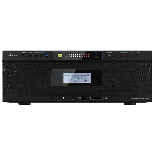 New] TOSHIBA TY-AH1-K (black) Aurex SD USB CD Radio Bluetooth wide