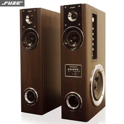 tower speakers with built in subwoofer