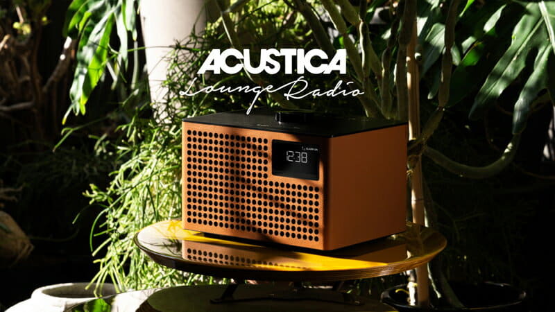 New]Geneva Acustica Lounge FM Radio Bluetooth PC Speaker Red 875419016849JP  Swiss Designer - BE FORWARD Store