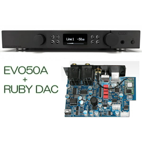 New][order industrial CREEK EVOLUTION 50A / Ruby DAC/BK black Integrated  Amplifier / Bluetooth /FM tuner pre-main amp creek - BE FORWARD Store