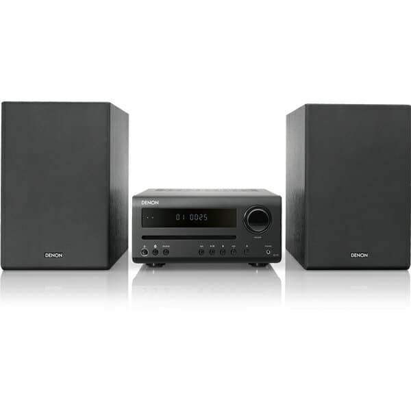 New]DENON D-T1/K (black) CD, FM/AM Radio, minicomponent DT1 of the speaker  kit for Bluetooth - BE FORWARD Store