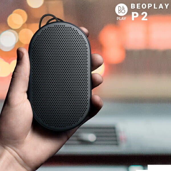 onderzeeër vrijgesteld Facet New][BO Play] Beoplay P2 Bluetooth speaker BangOlufsen/ Bang and Orff  sen/USB/Bluetooth 4.2/Bluetooth/seshiriemantsu/sealing type/carrying around  [RCP] - BE FORWARD Store