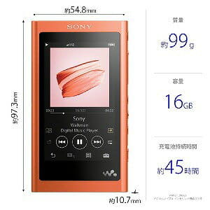 New]SONY Walkman (16GB) 
